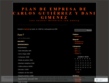 Tablet Screenshot of carlosgutierrez1988.wordpress.com