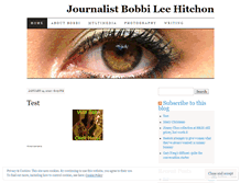 Tablet Screenshot of bobbileehitchon.wordpress.com