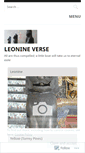 Mobile Screenshot of leonineverse.wordpress.com