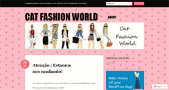 Desktop Screenshot of catfashionworld.wordpress.com