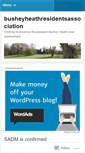 Mobile Screenshot of busheyheathresidentsassociation.wordpress.com