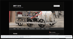 Desktop Screenshot of mrt3216.wordpress.com