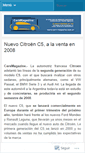 Mobile Screenshot of carsmagazineblog.wordpress.com