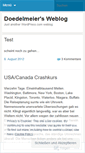 Mobile Screenshot of doedelmeier.wordpress.com