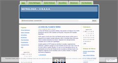 Desktop Screenshot of nefrologia.wordpress.com