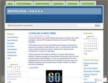 Tablet Screenshot of nefrologia.wordpress.com