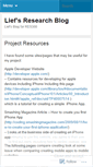 Mobile Screenshot of liefres300.wordpress.com