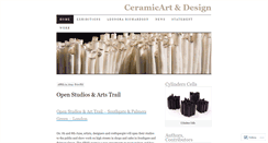Desktop Screenshot of ceramicartdesign.wordpress.com