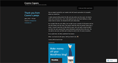 Desktop Screenshot of cosmokitty.wordpress.com