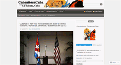 Desktop Screenshot of debatecubano.wordpress.com