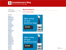 Tablet Screenshot of cmstothemax.wordpress.com