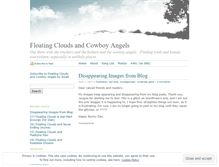 Tablet Screenshot of floatingclouds.wordpress.com