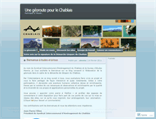 Tablet Screenshot of georoutechablais.wordpress.com