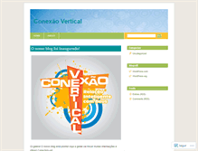 Tablet Screenshot of conexaovertical.wordpress.com