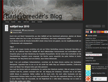 Tablet Screenshot of barleybreeder.wordpress.com