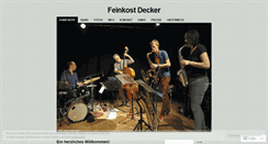 Desktop Screenshot of feinkostdecker.wordpress.com
