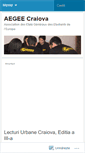 Mobile Screenshot of aegeecraiova.wordpress.com