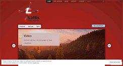 Desktop Screenshot of lattisnetworks.wordpress.com