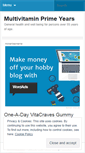 Mobile Screenshot of bestschiffprimeyearsmultivitamin.wordpress.com