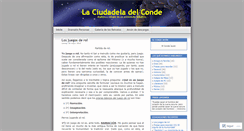 Desktop Screenshot of ciudadeladelconde.wordpress.com