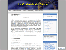 Tablet Screenshot of ciudadeladelconde.wordpress.com