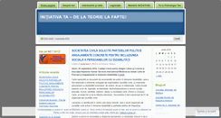 Desktop Screenshot of initiativa.wordpress.com