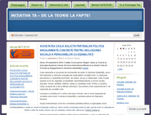 Tablet Screenshot of initiativa.wordpress.com