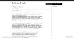 Desktop Screenshot of ocolexiodetodos.wordpress.com