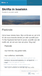 Mobile Screenshot of issels.wordpress.com