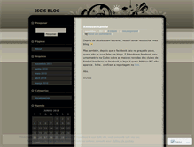 Tablet Screenshot of isc8.wordpress.com