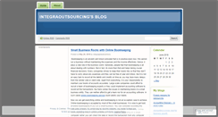 Desktop Screenshot of integraglobalsolutions.wordpress.com