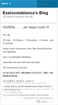 Mobile Screenshot of eselcostablanca.wordpress.com