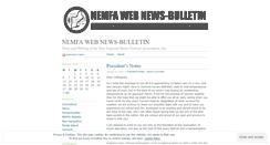 Desktop Screenshot of nemfabulletin.wordpress.com