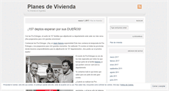 Desktop Screenshot of planviviendas.wordpress.com