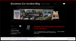 Desktop Screenshot of kissimmeecaraccident.wordpress.com