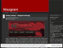 Tablet Screenshot of niezgrani.wordpress.com