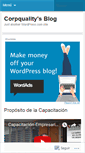 Mobile Screenshot of corpquality.wordpress.com