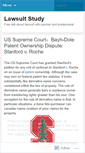 Mobile Screenshot of lawsuitstudy.wordpress.com