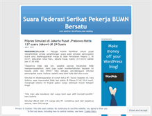 Tablet Screenshot of fspbumnbersatu.wordpress.com