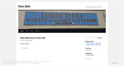 Desktop Screenshot of hiendeli.wordpress.com