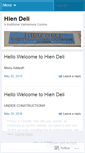 Mobile Screenshot of hiendeli.wordpress.com