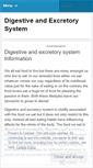 Mobile Screenshot of digestiveandexcretorysystem1.wordpress.com