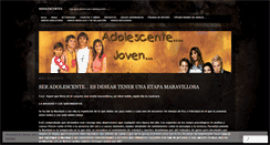 Desktop Screenshot of guiajuvenil.wordpress.com