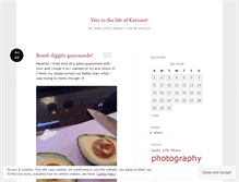 Tablet Screenshot of katmeat.wordpress.com