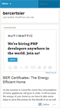 Mobile Screenshot of bercertsier.wordpress.com
