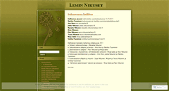 Desktop Screenshot of leminnikuset.wordpress.com