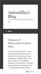 Mobile Screenshot of aniruddham.wordpress.com