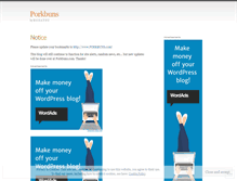 Tablet Screenshot of porkbuns.wordpress.com