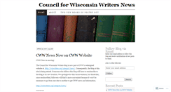 Desktop Screenshot of cwwnews.wordpress.com