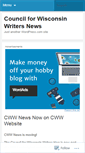 Mobile Screenshot of cwwnews.wordpress.com